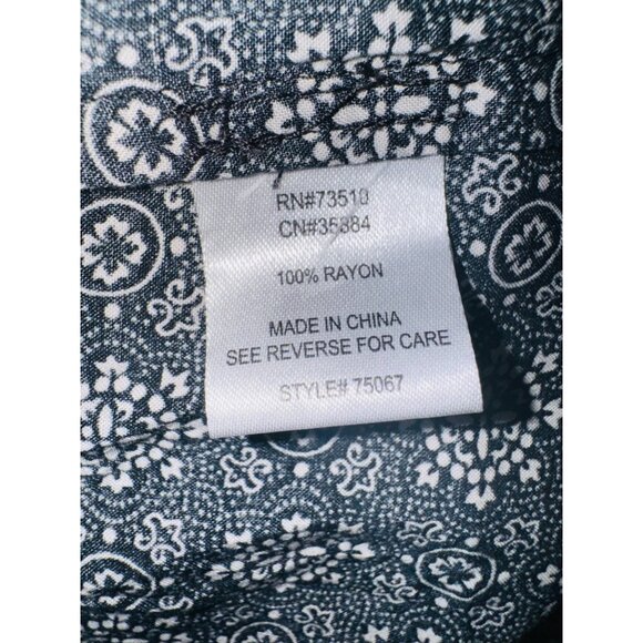 Anthropologie Uncle Frank Sleeveless Boho Embroidered Dress M Cottage Core Black - Picture 6 of 11